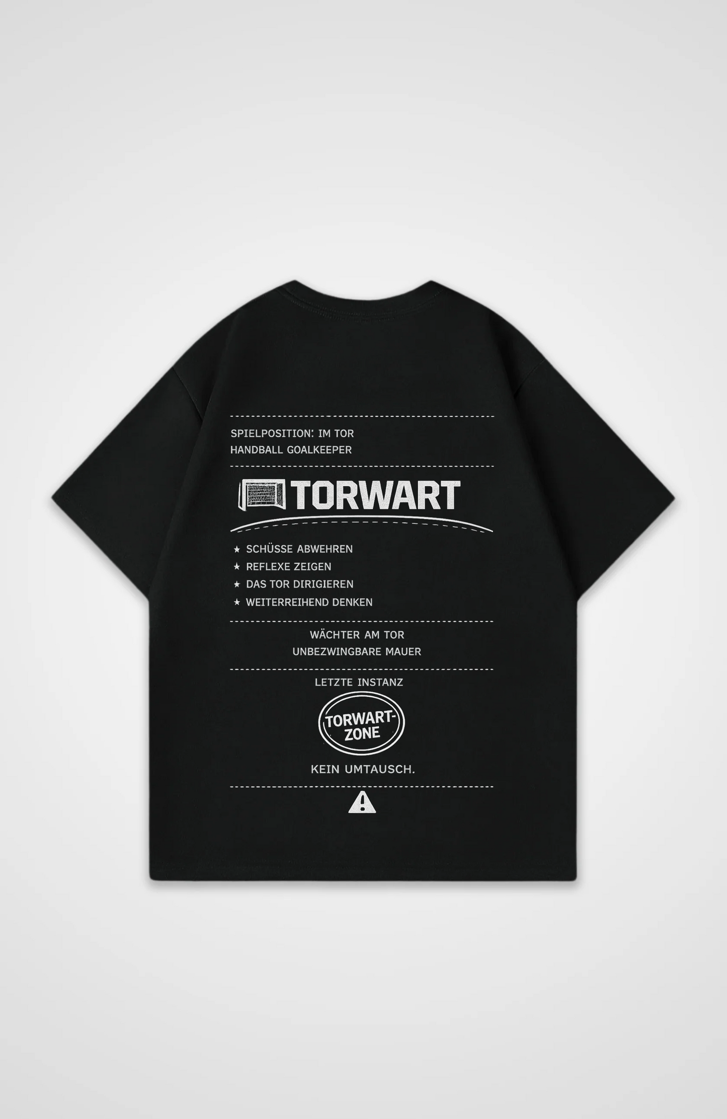 Torwart Oversized T-Shirt