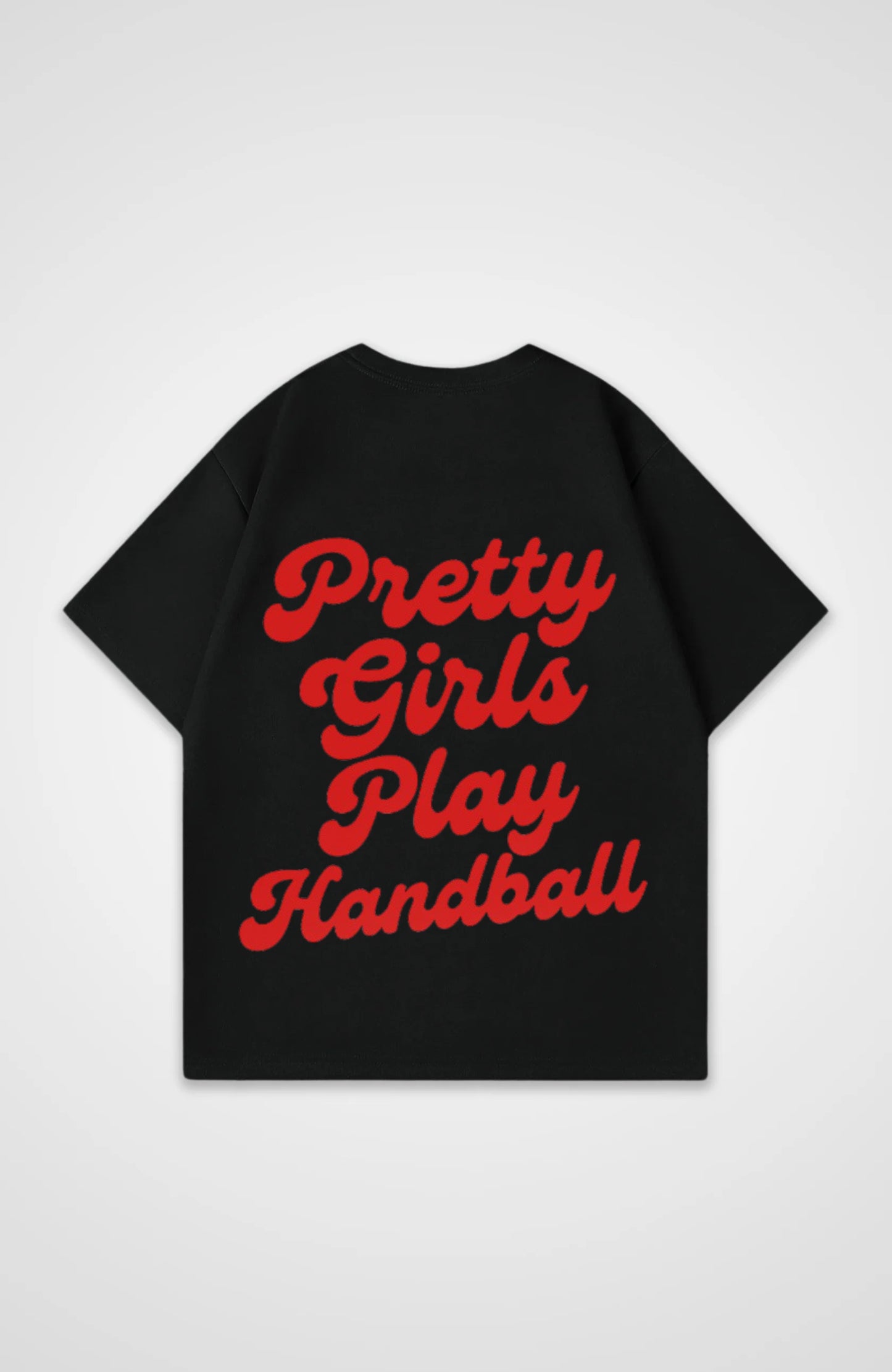 Pretty Girls play Handball Oversized T-Shirt
