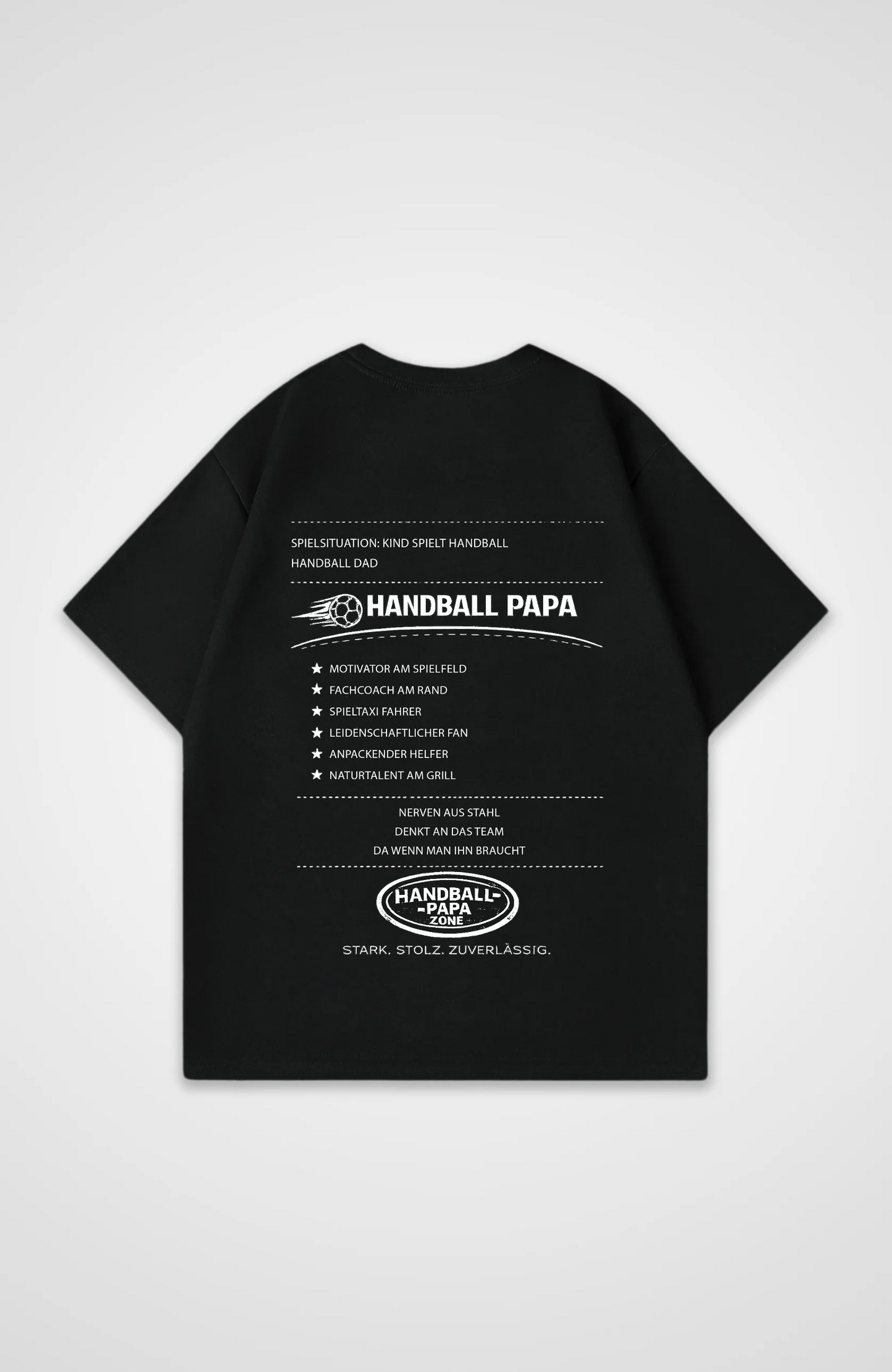 Handball Papa Oversized T-Shirt
