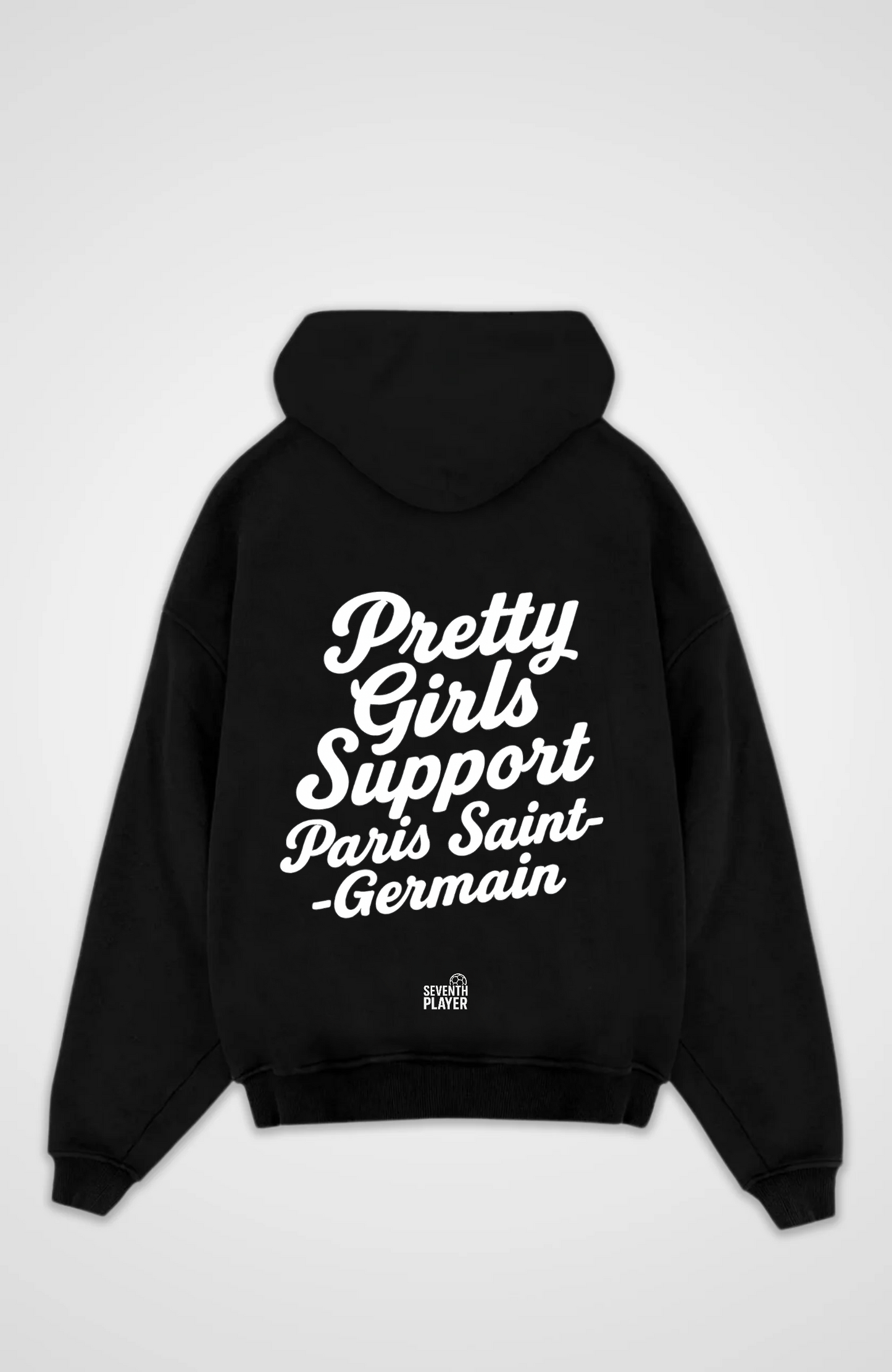 Pretty Girls support Paris Saint Germain Oversized Hoodie