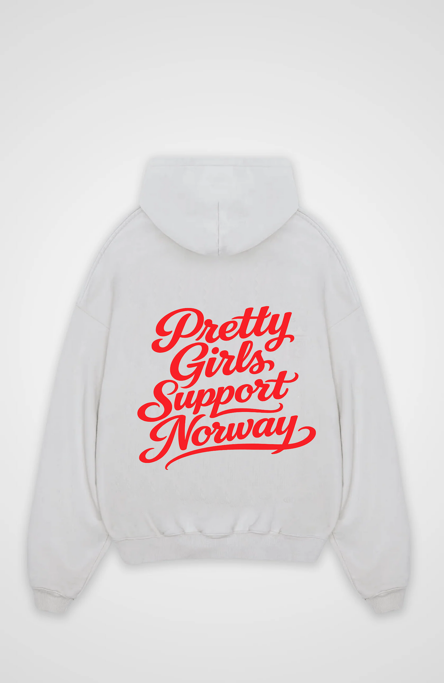 Pretty Girls Support Norway Oversized Hoodie