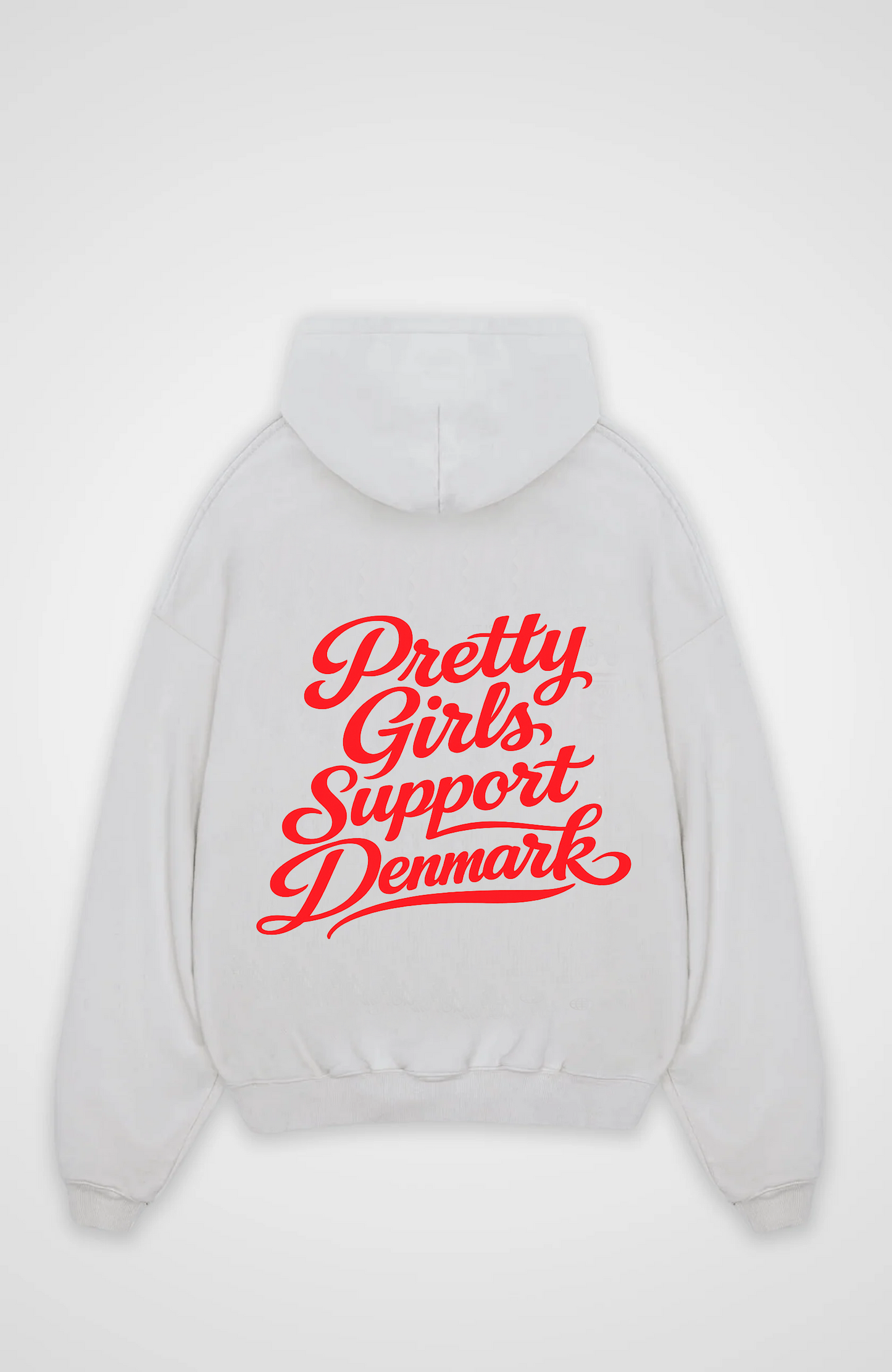 Pretty Girls Support Denmark Oversized Hoodie