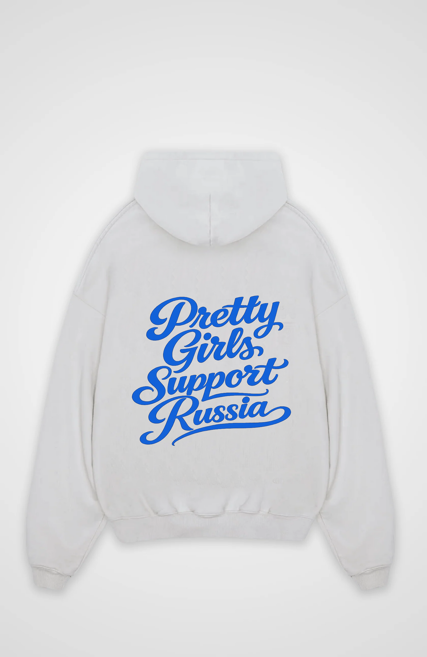 Pretty Girls Support Russia Oversized Hoodie