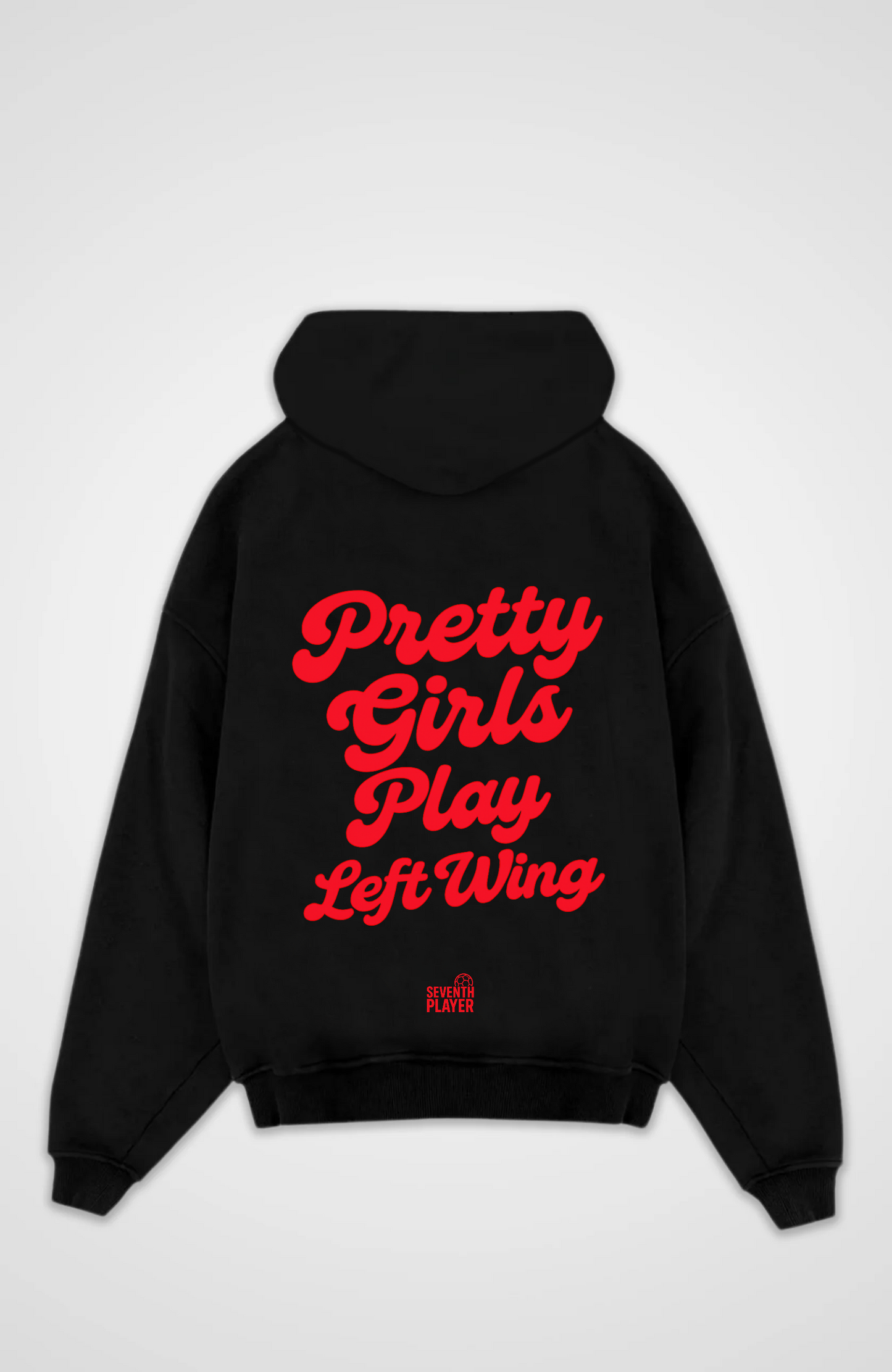 Pretty Girls Play Left Wing Oversized Hoodie
