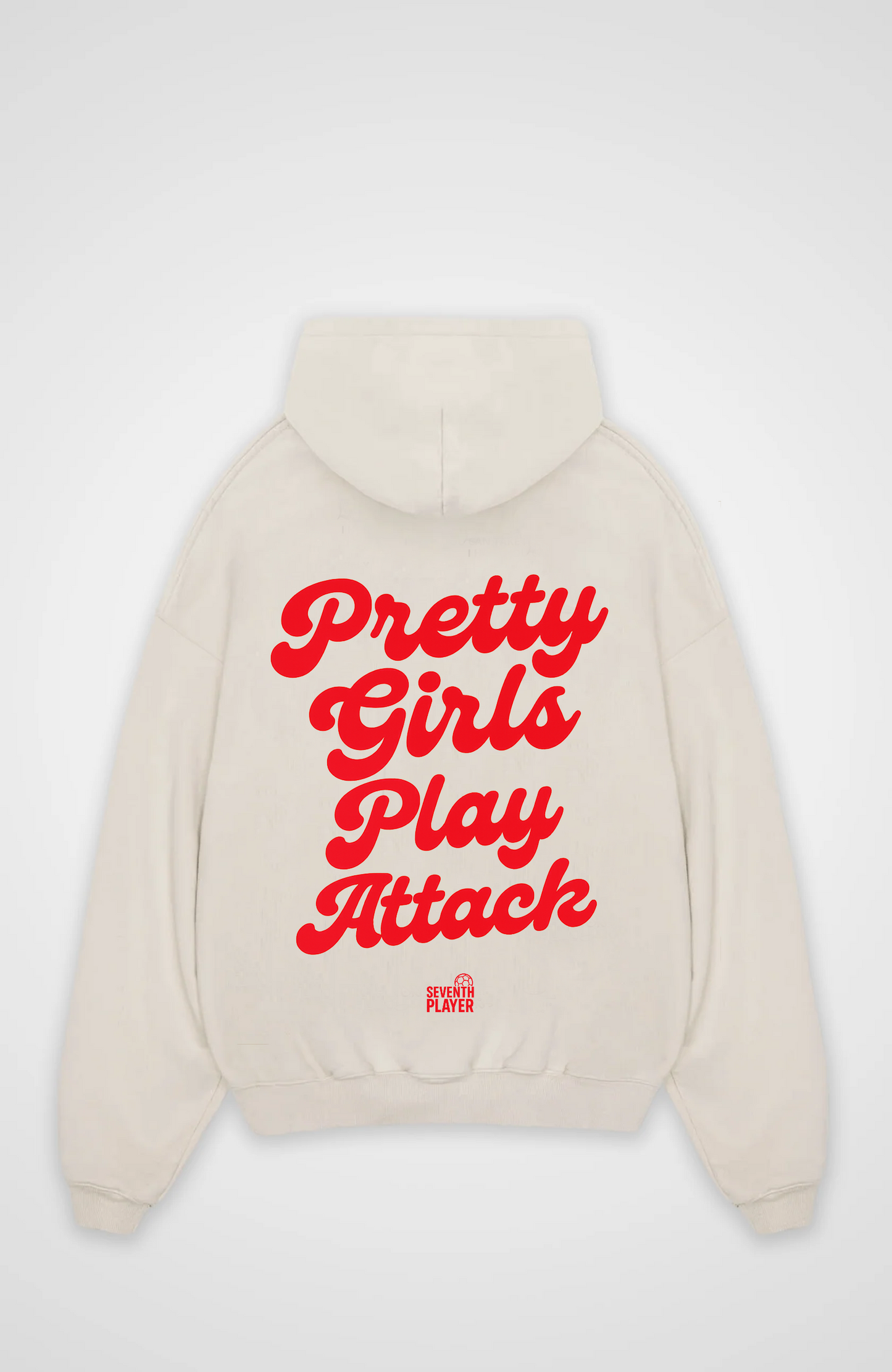 Pretty Girls Play Attack  Oversized Hoodie