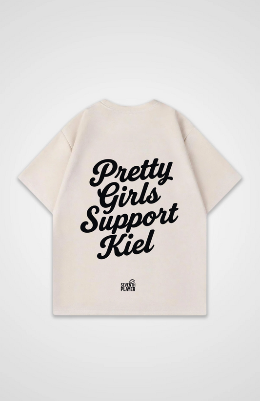 Pretty Girls Support Kiel Oversized T-Shirt
