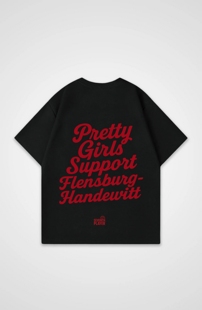 Pretty Girls Support Flensburg Oversized T-Shirt