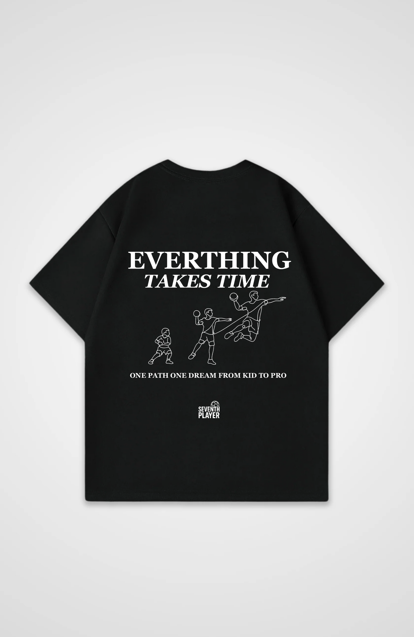 Everthing Takes Time Oversized T-Shirt
