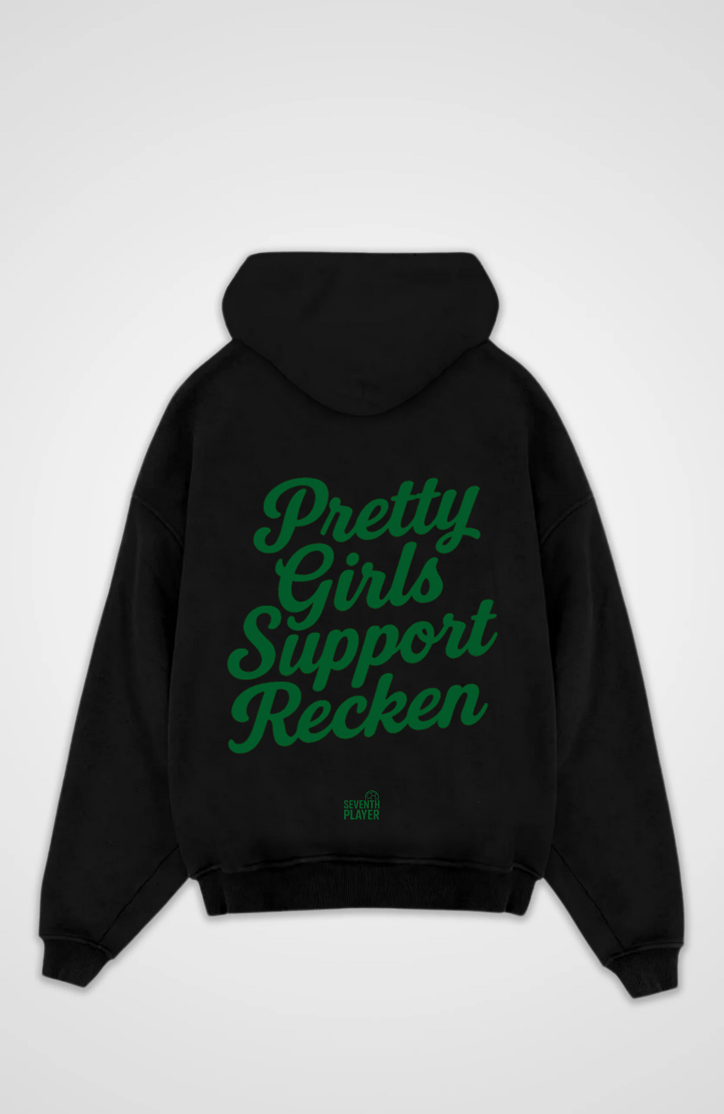 Pretty Girls Support Recken  Oversized Hoodie