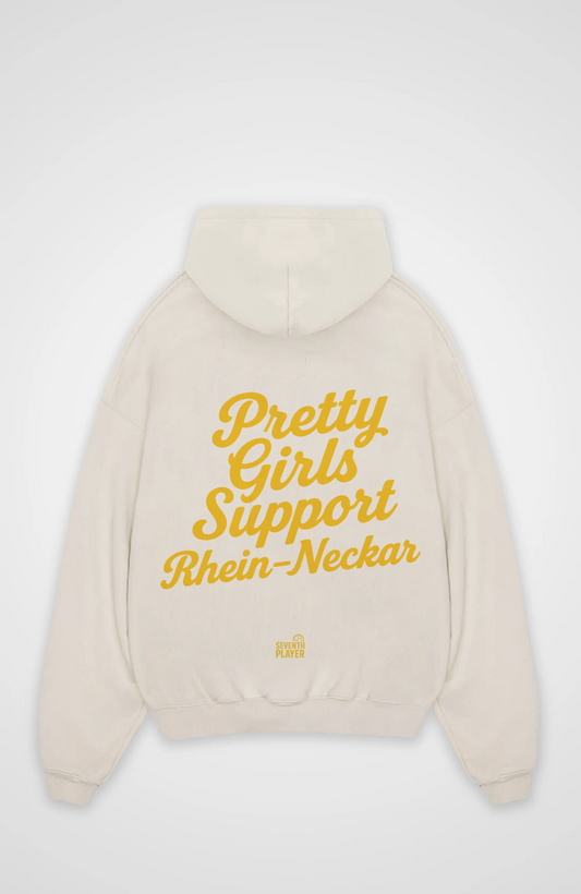 Pretty Girls Support Rhein Neckar Oversized Hoodie