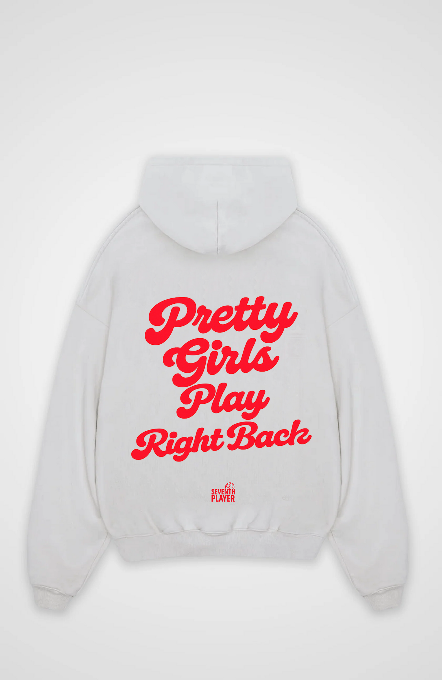 Pretty Girls Play Right Back Oversized Hoodie