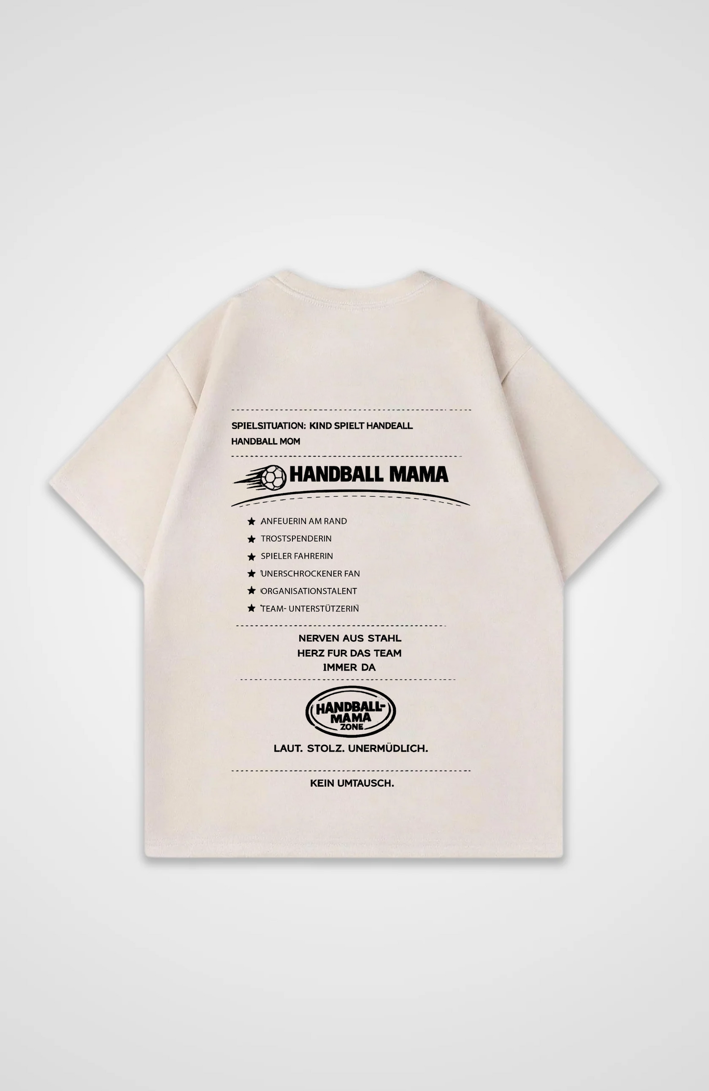 Handball Mama Oversized T-Shirt