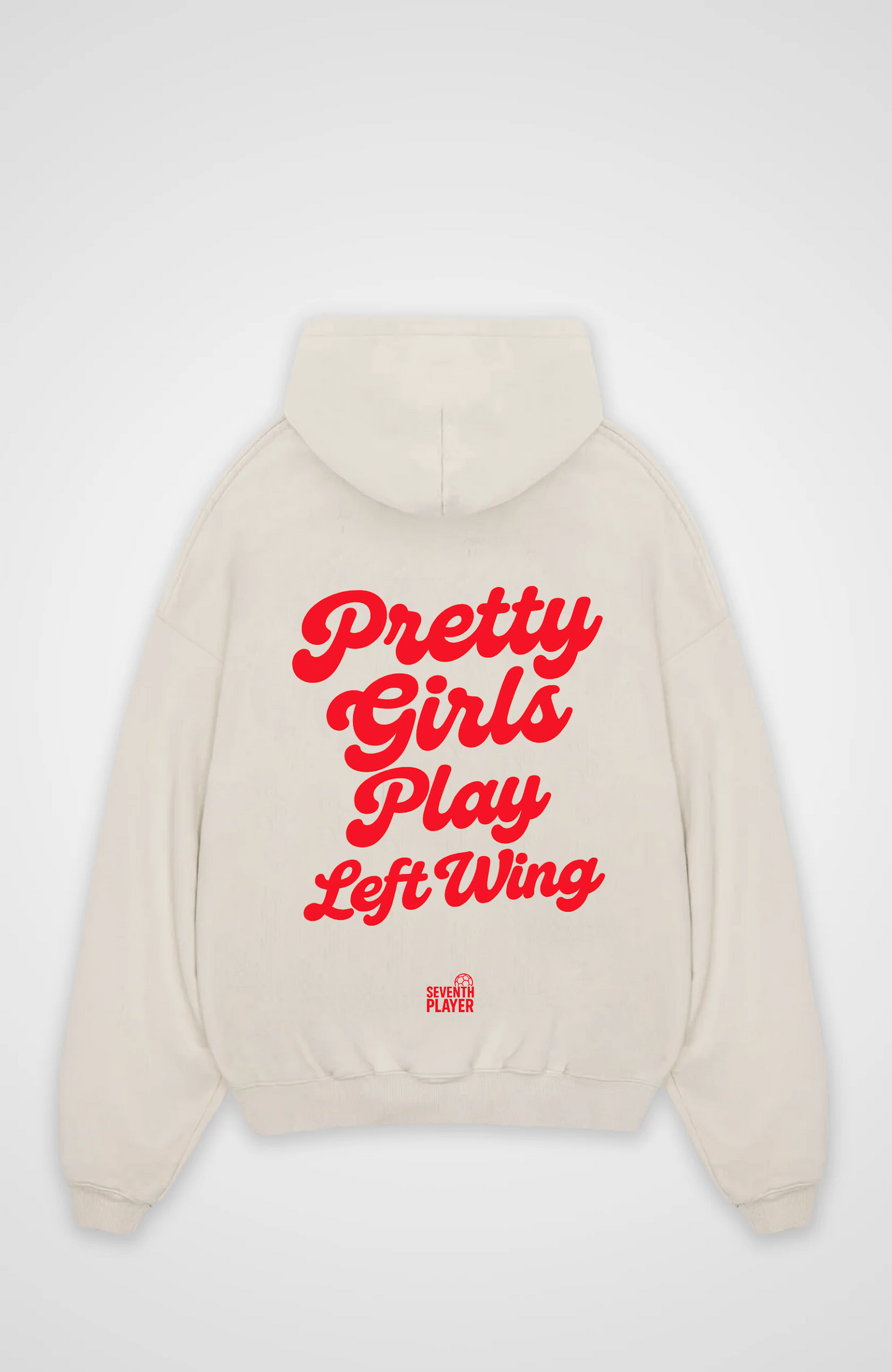 Pretty Girls Play Left Wing Oversized Hoodie