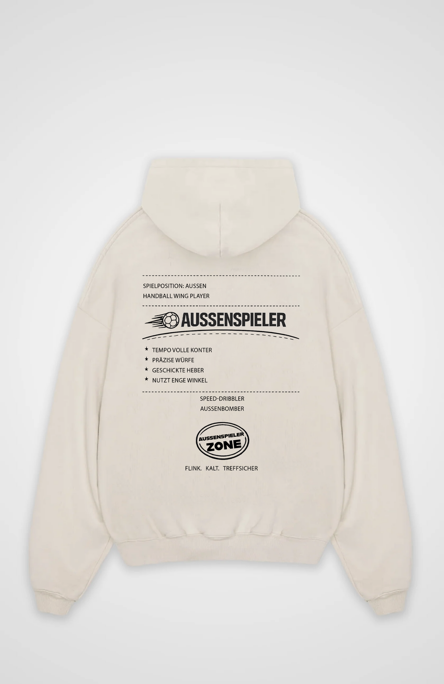Aussen Spieler Oversized Hoodie