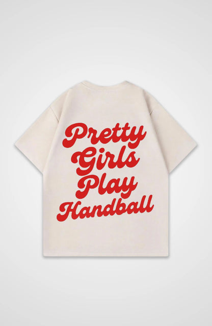 Pretty Girls play Handball Oversized T-Shirt