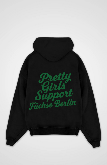 Pretty Girls Support Füchse Berlin  Oversized Hoodie