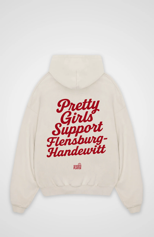 Pretty Girls support Flensburg  Oversized Hoodie