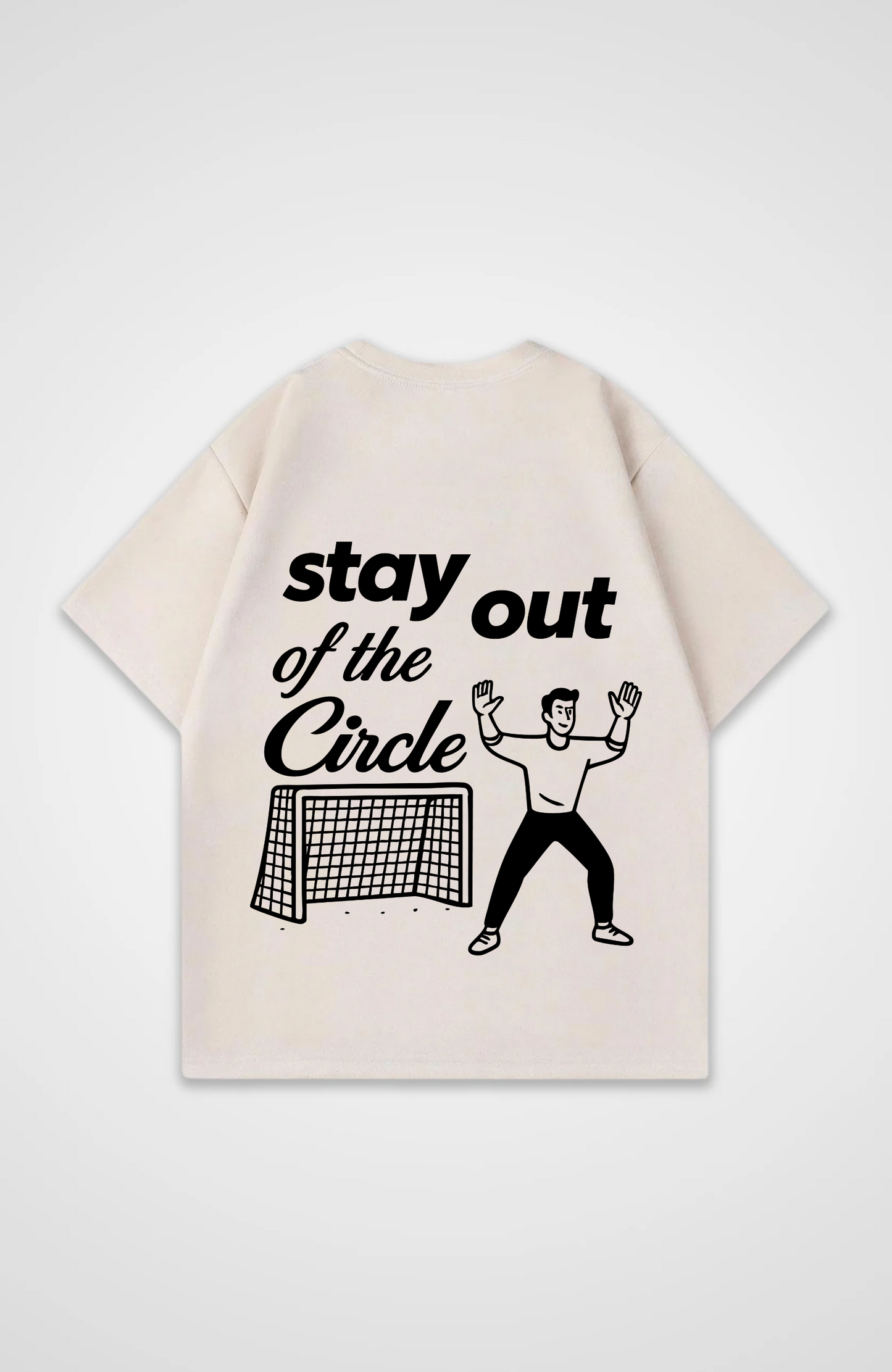 Stay out of the Circle Oversized T-Shirt
