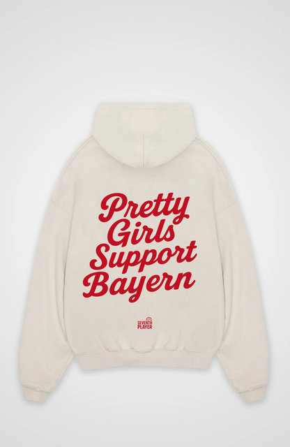 Pretty Girls support Bayern Oversized Hoodie