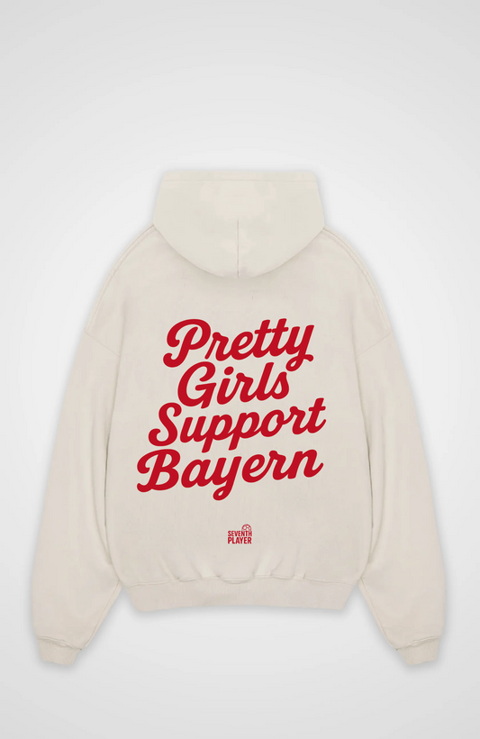 Pretty Girls support Bayern Oversized Hoodie