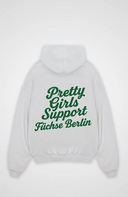 Pretty Girls Support Füchse Berlin  Oversized Hoodie