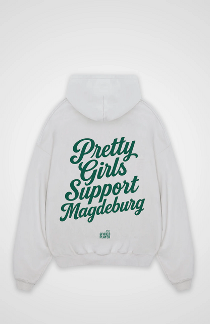 Pretty Girls Support Magdeburg Oversized Hoodie