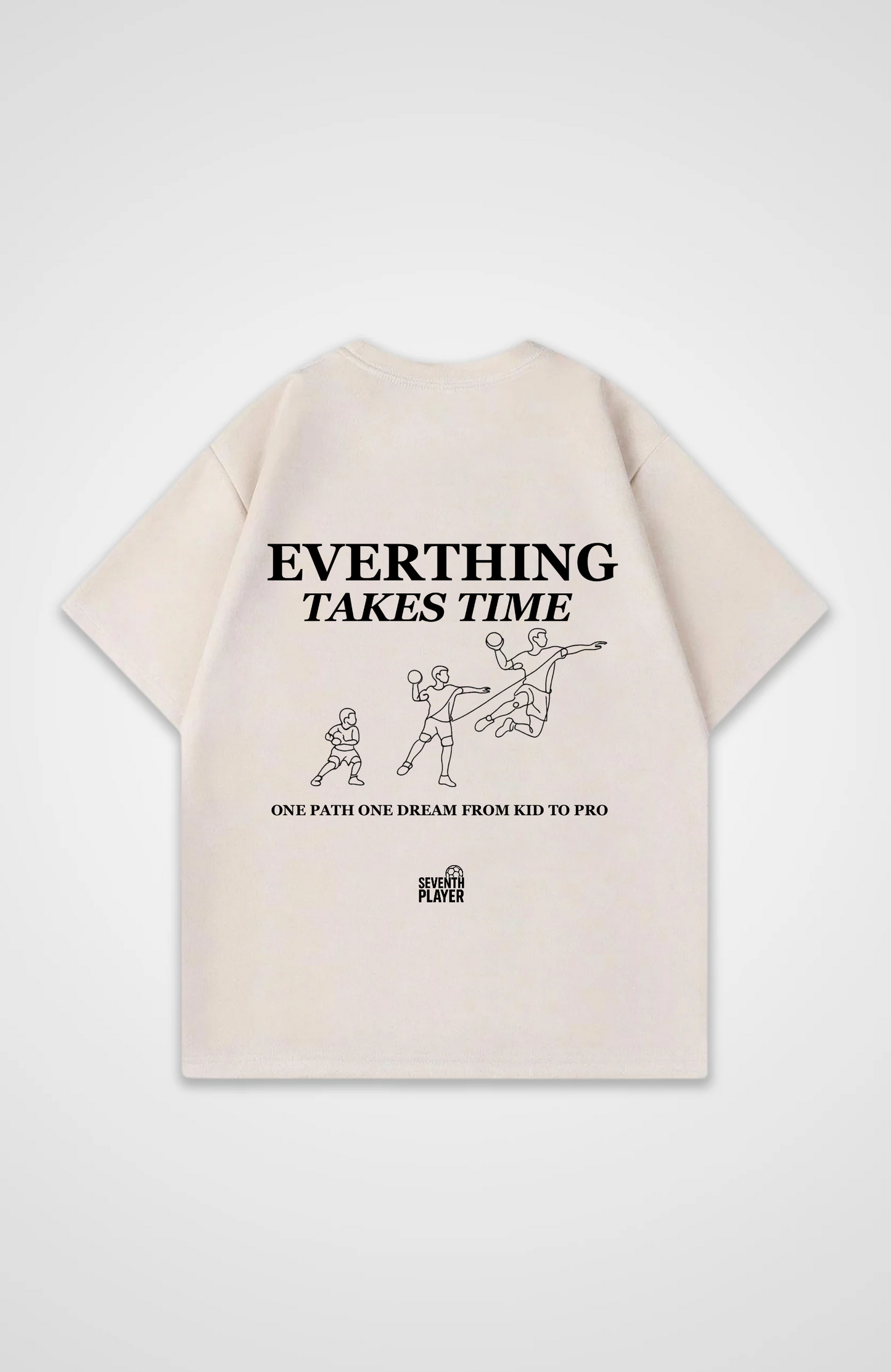Everthing Takes Time Oversized T-Shirt
