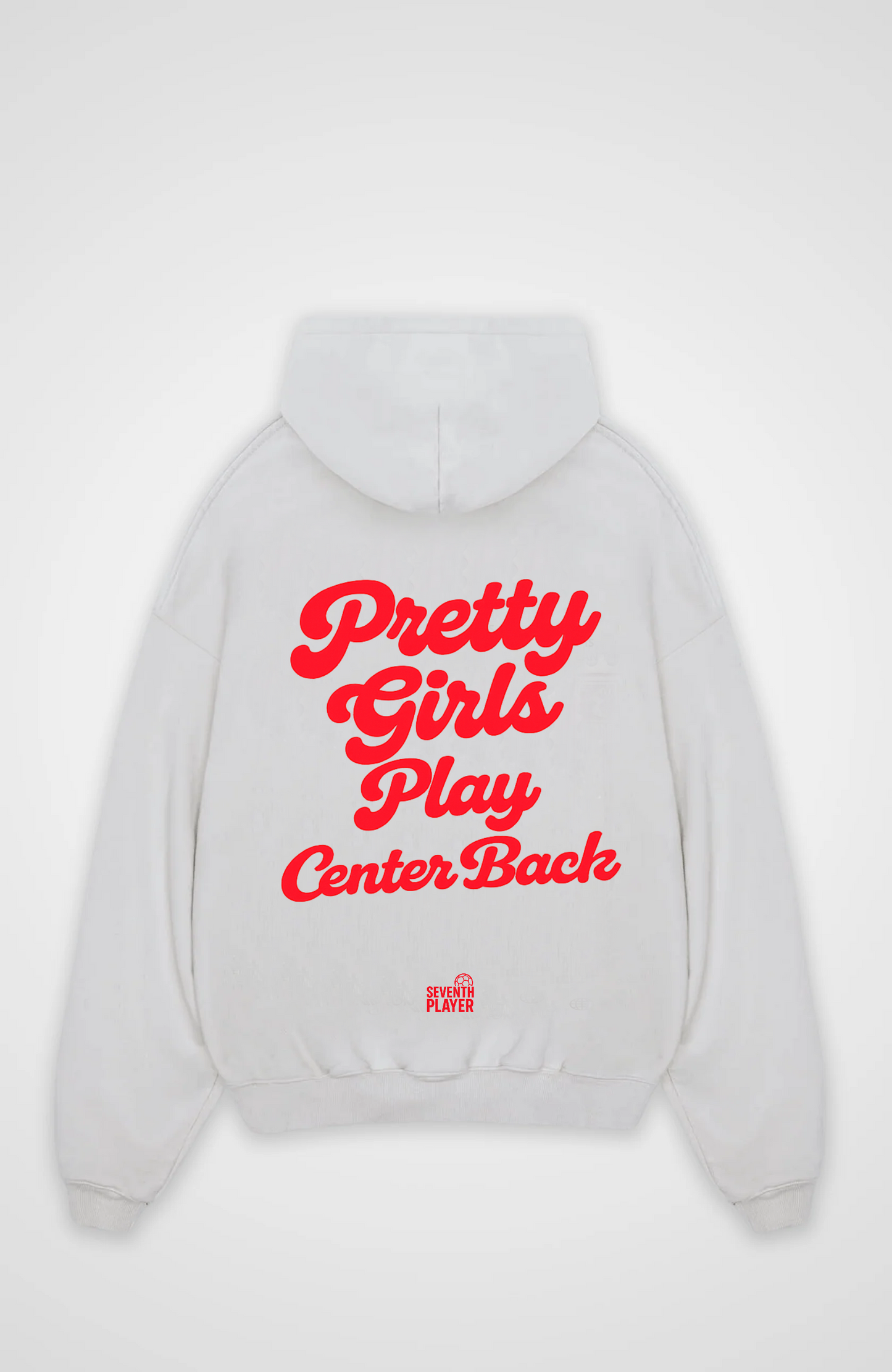 Pretty Girls Play Center Back Oversized Hoodie