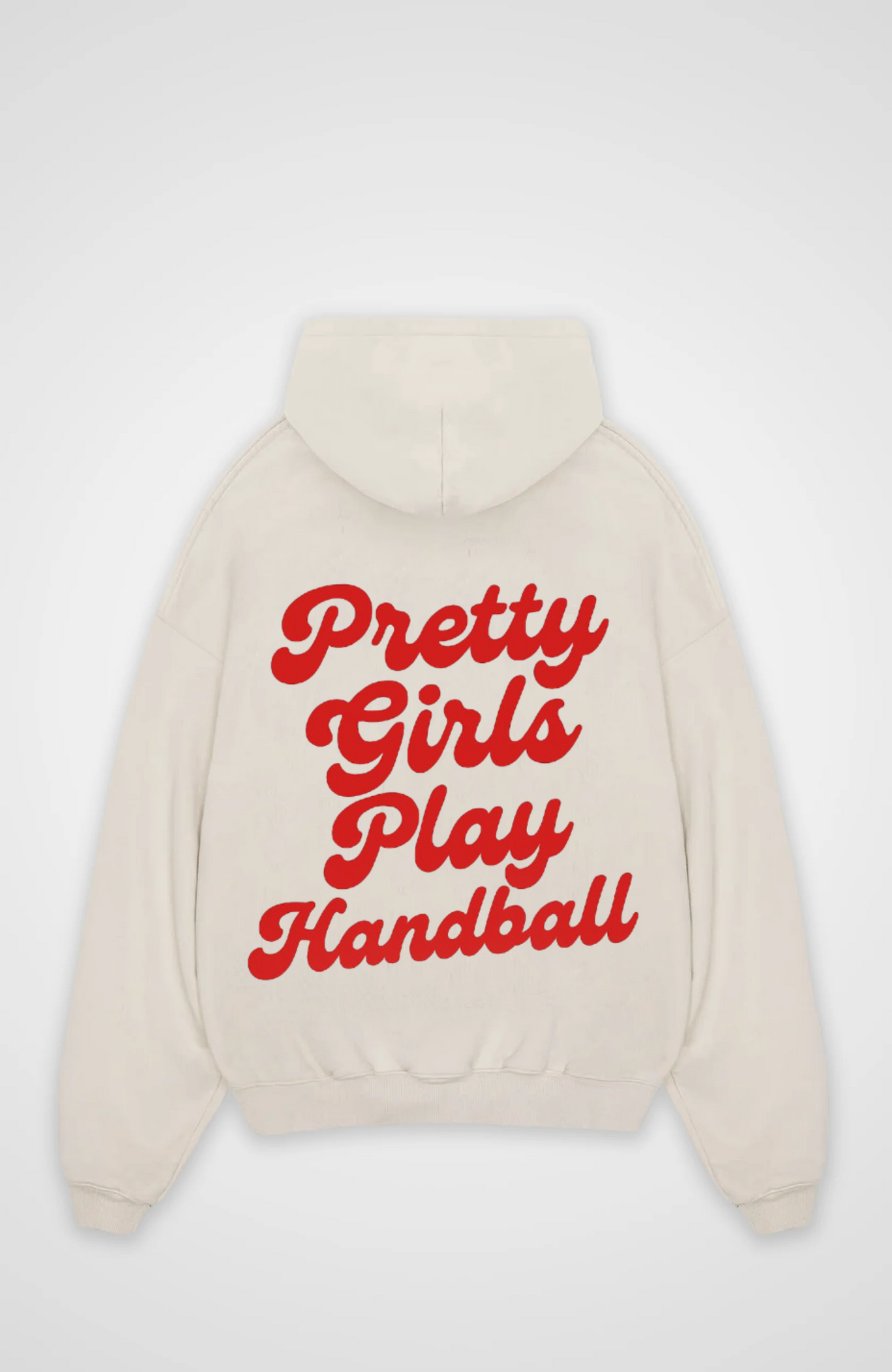 Pretty Girls Play Handball Oversized Hoodie