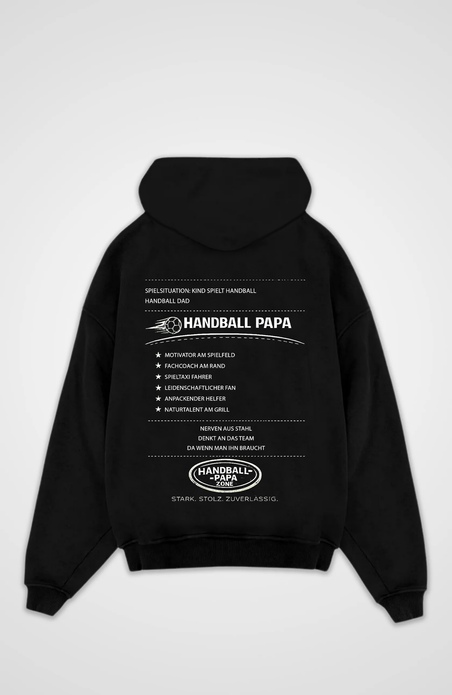 Handball Papa Oversized Hoodie