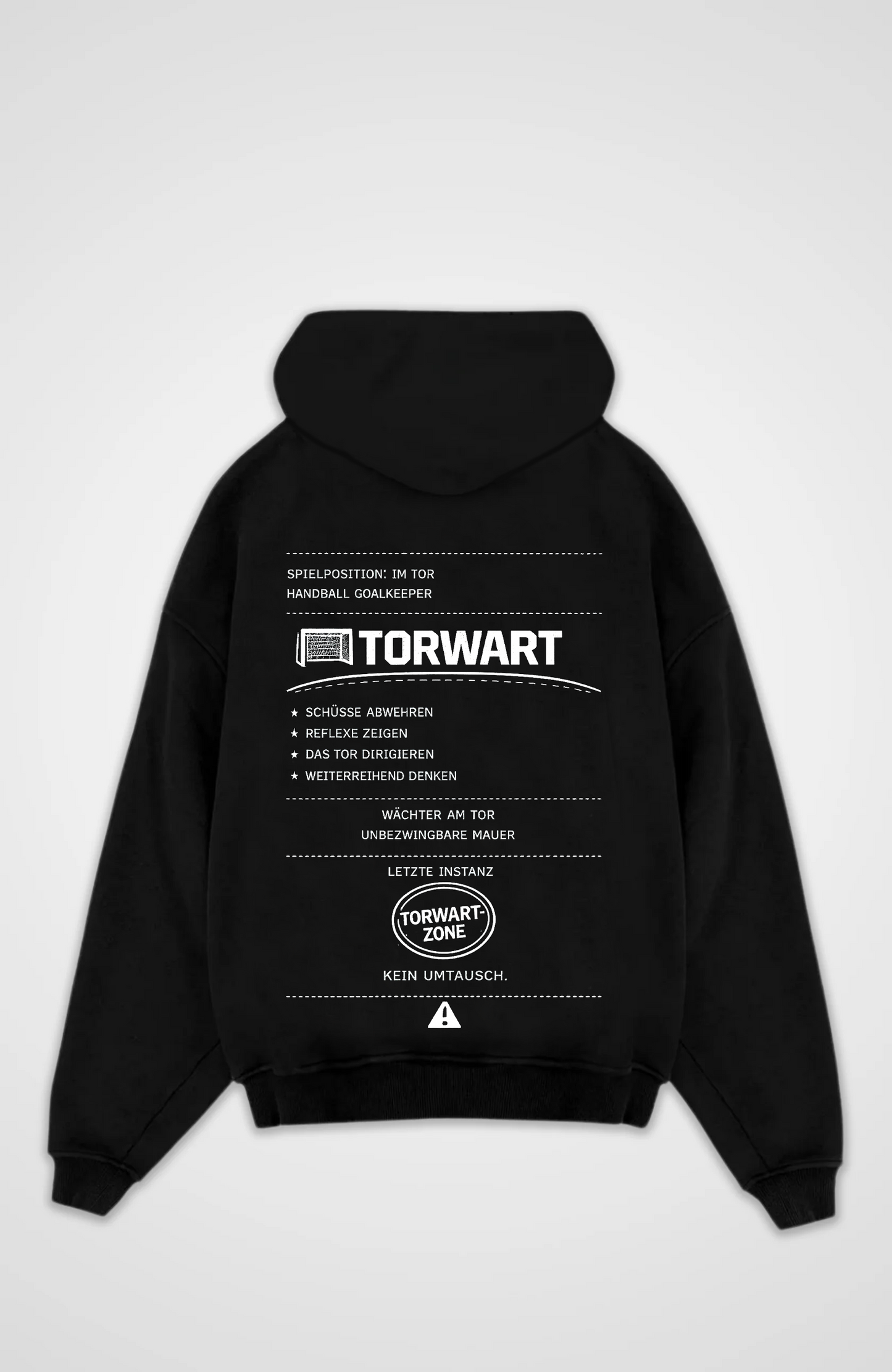 Torwart Oversized Hoodie