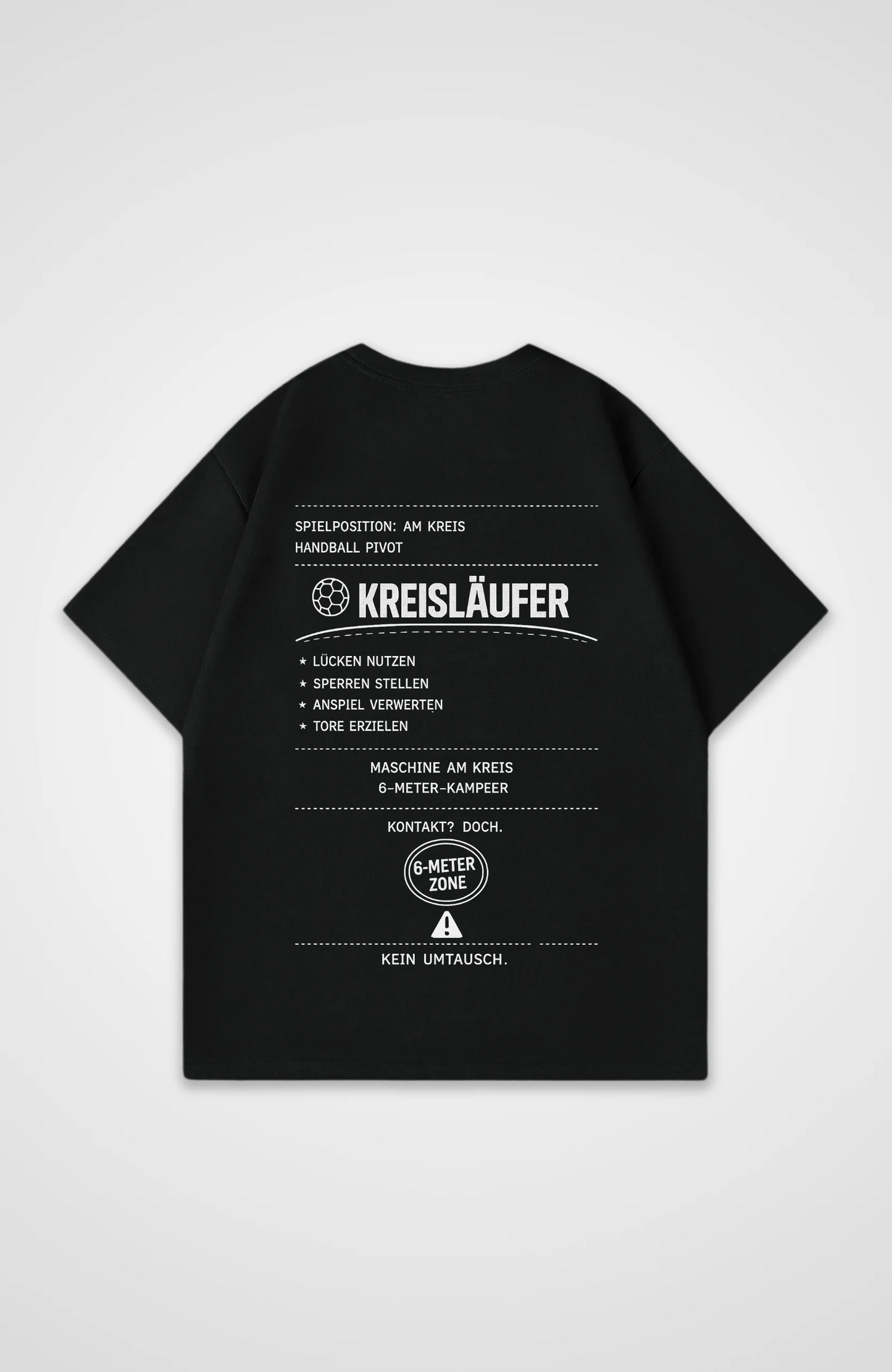 Kreisläufer Oversized T-Shirt