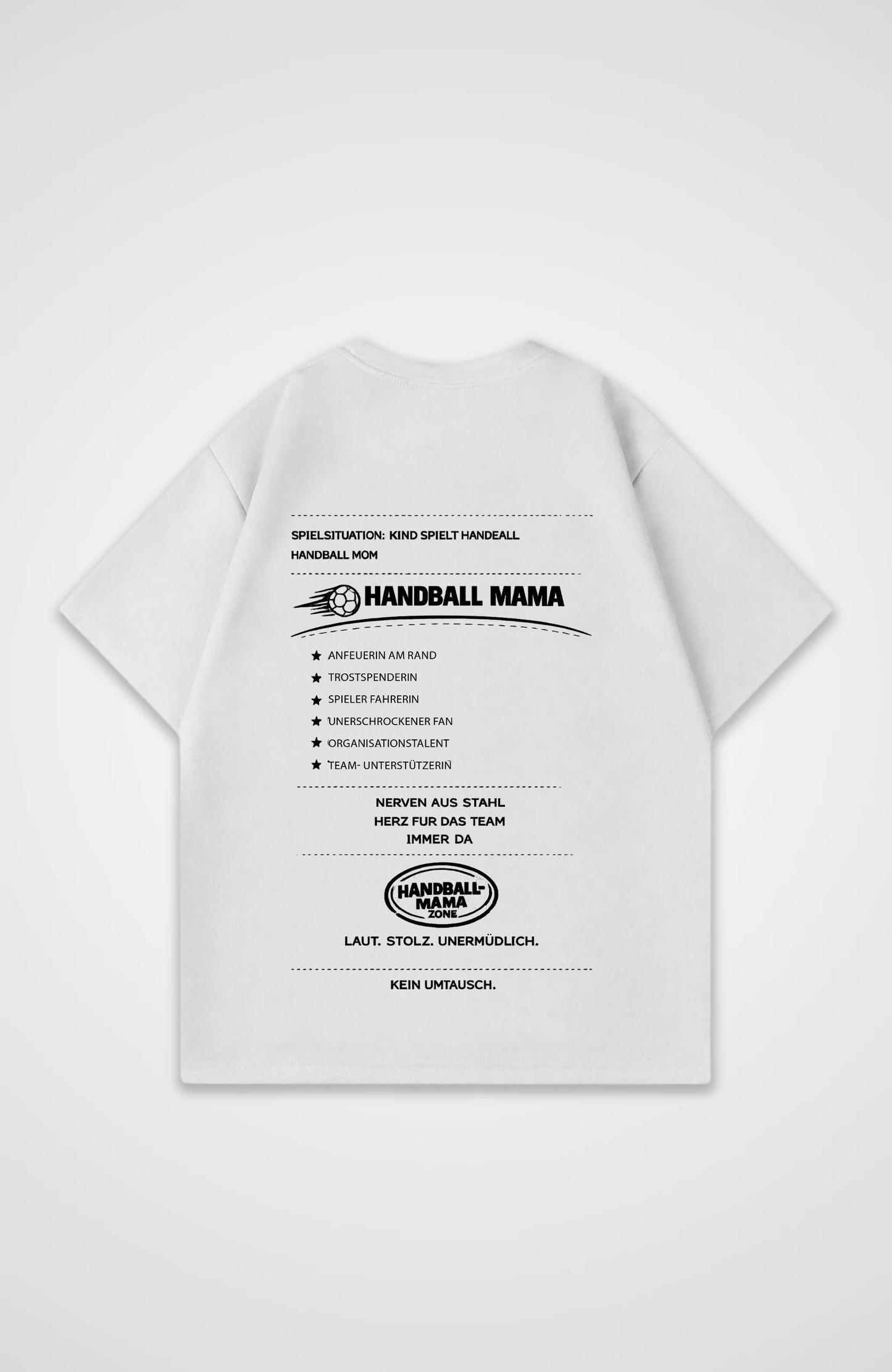 Handball Mama Oversized T-Shirt