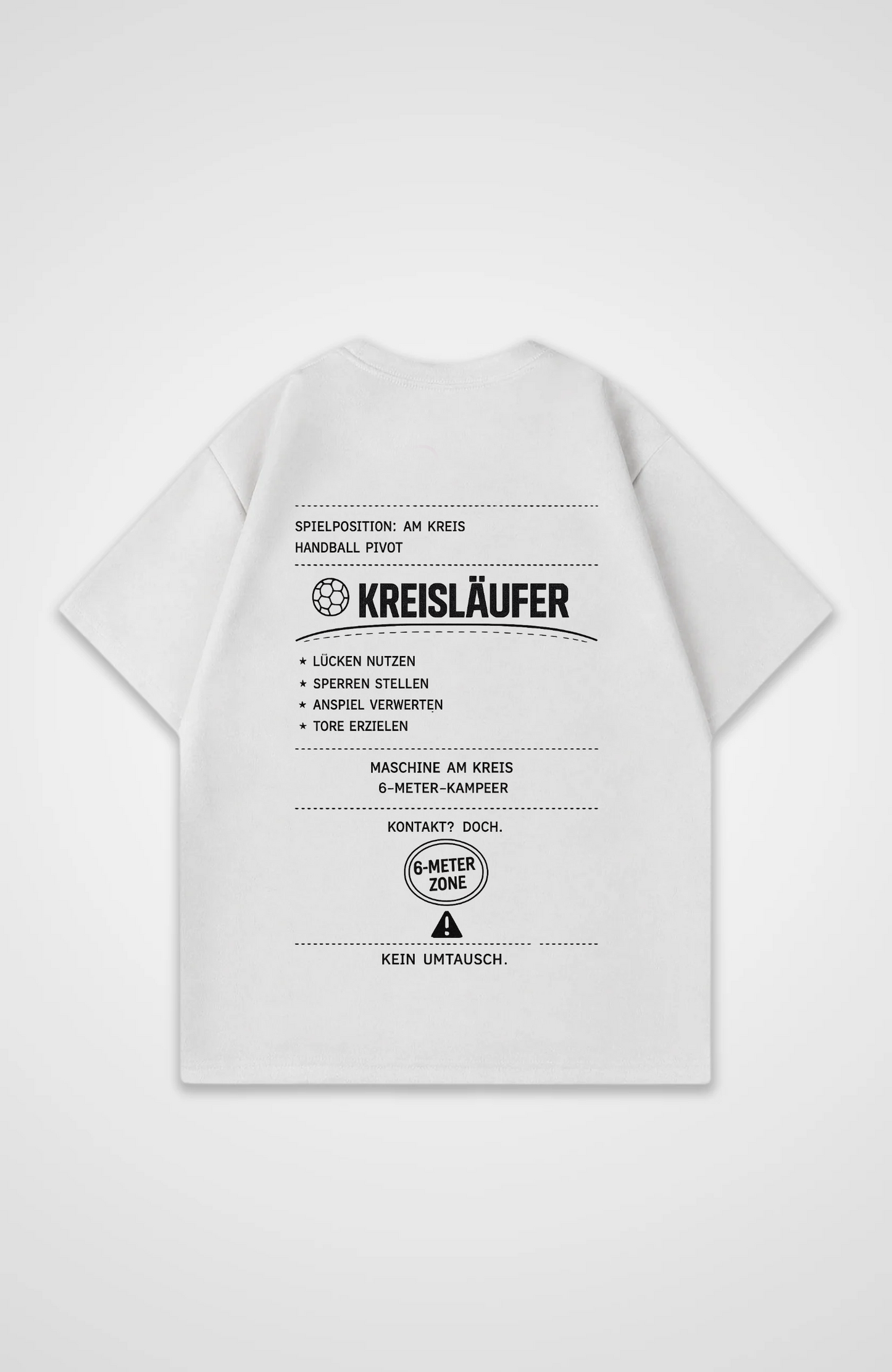Kreisläufer Oversized T-Shirt
