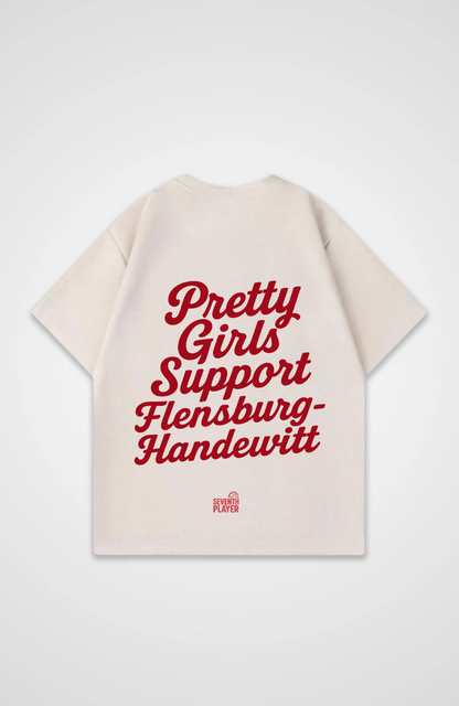 Pretty Girls Support Flensburg Oversized T-Shirt