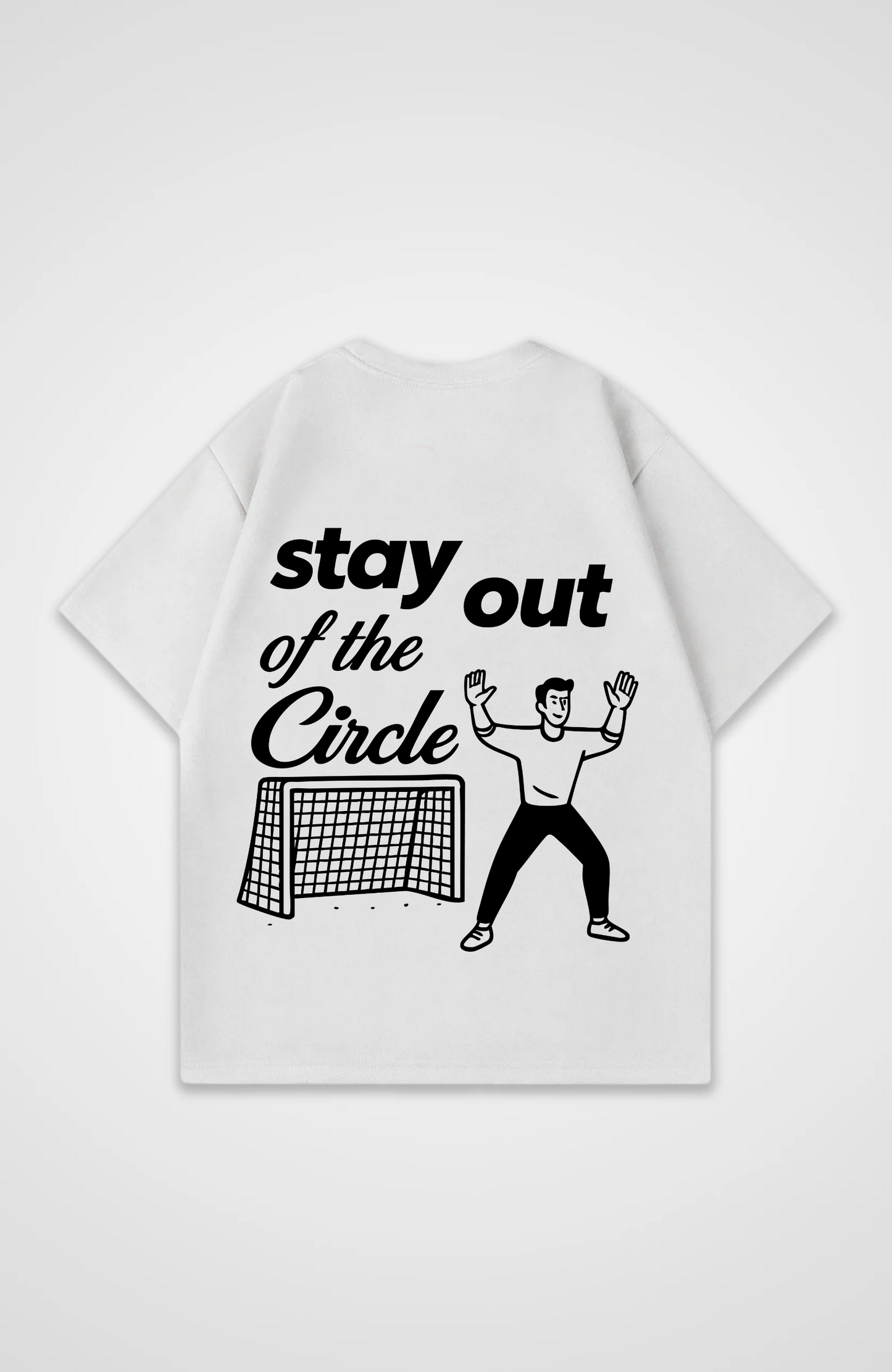 Stay out of the Circle Oversized T-Shirt