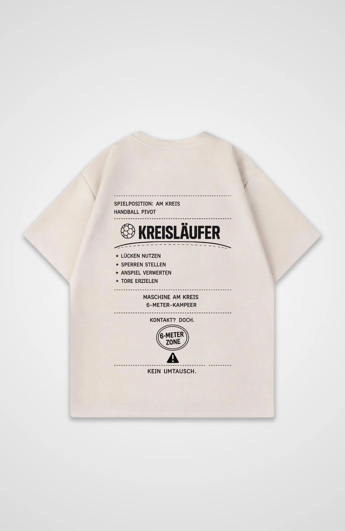 Kreisläufer Oversized T-Shirt