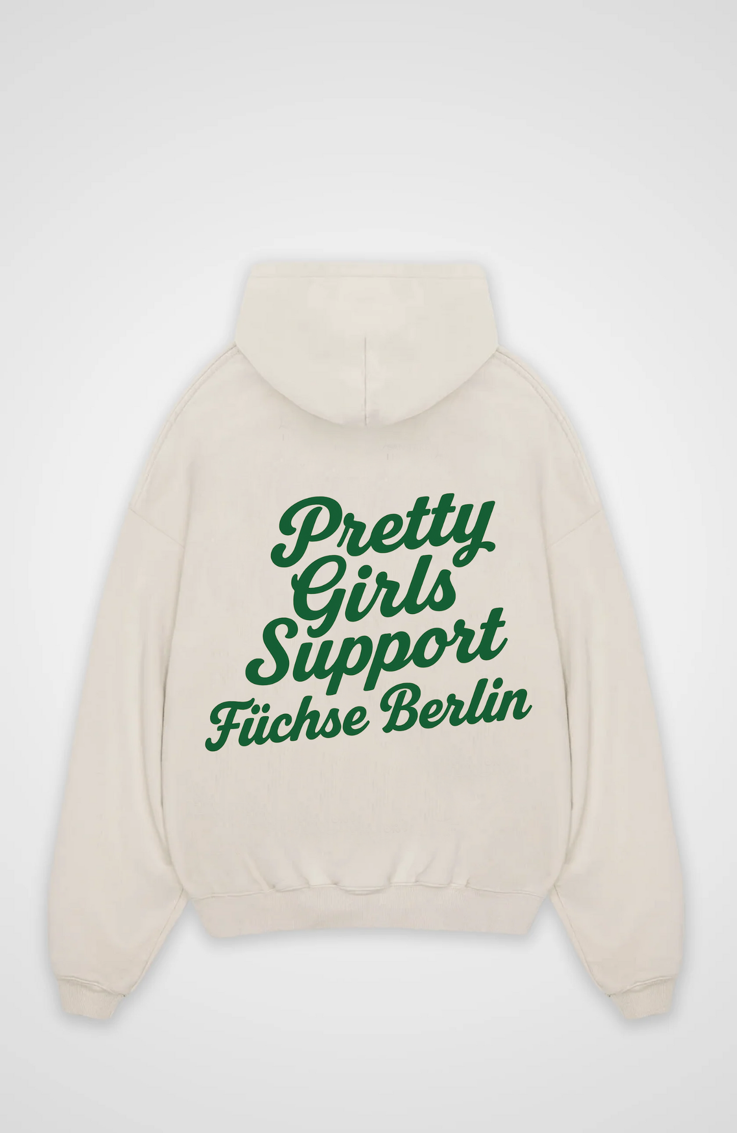 Pretty Girls Support Füchse Berlin  Oversized Hoodie