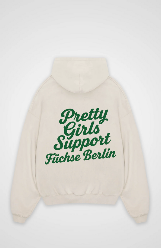 Pretty Girls Support Füchse Berlin  Oversized Hoodie