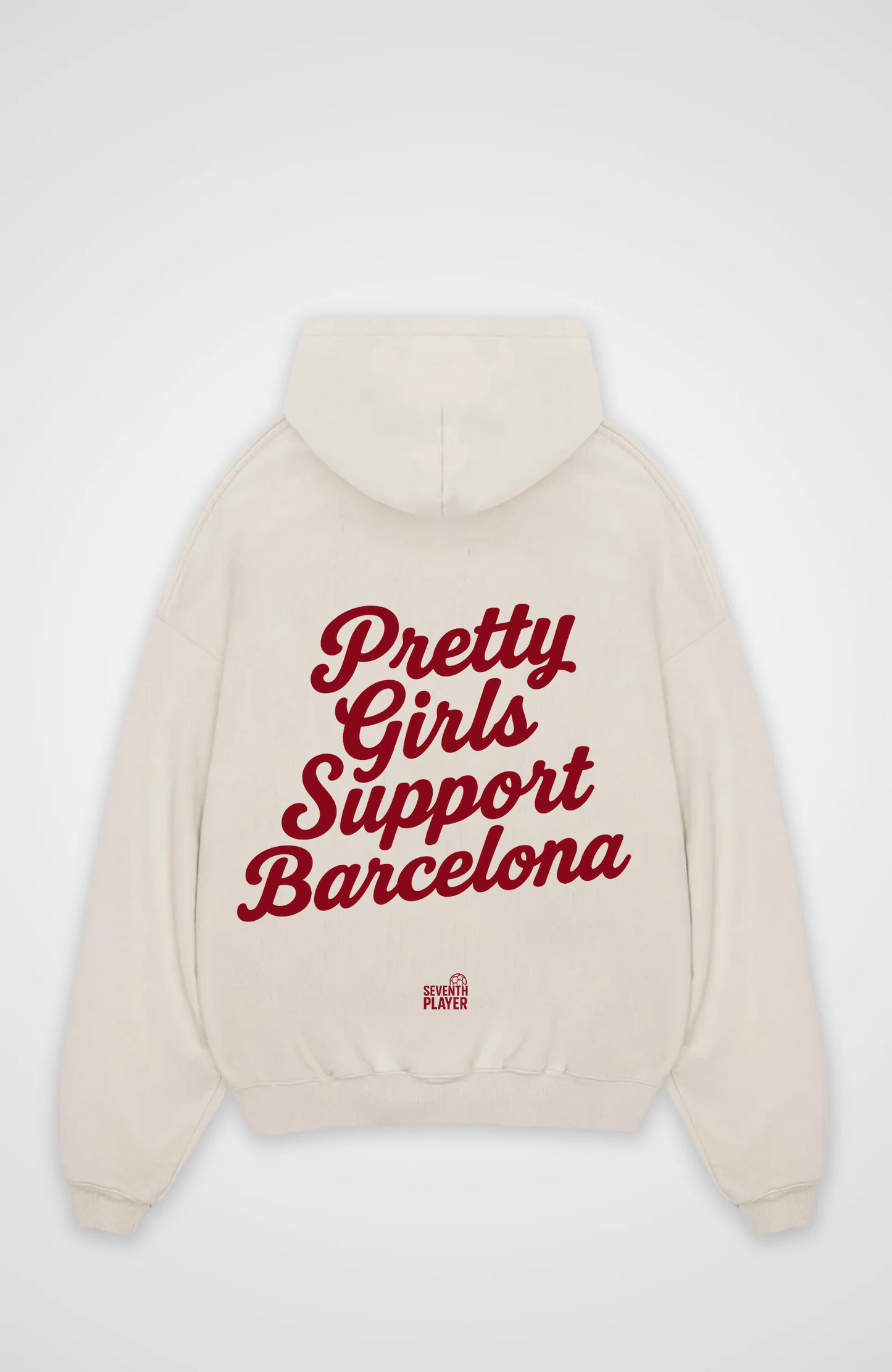 Pretty Girls support Barcalona Oversized Hoodie