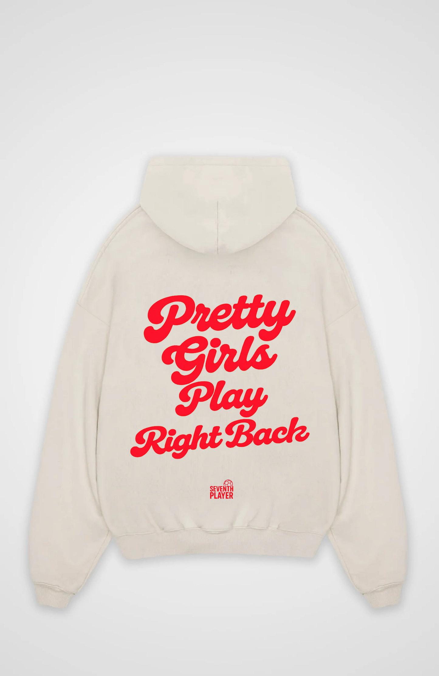 Pretty Girls Play Right Back Oversized Hoodie