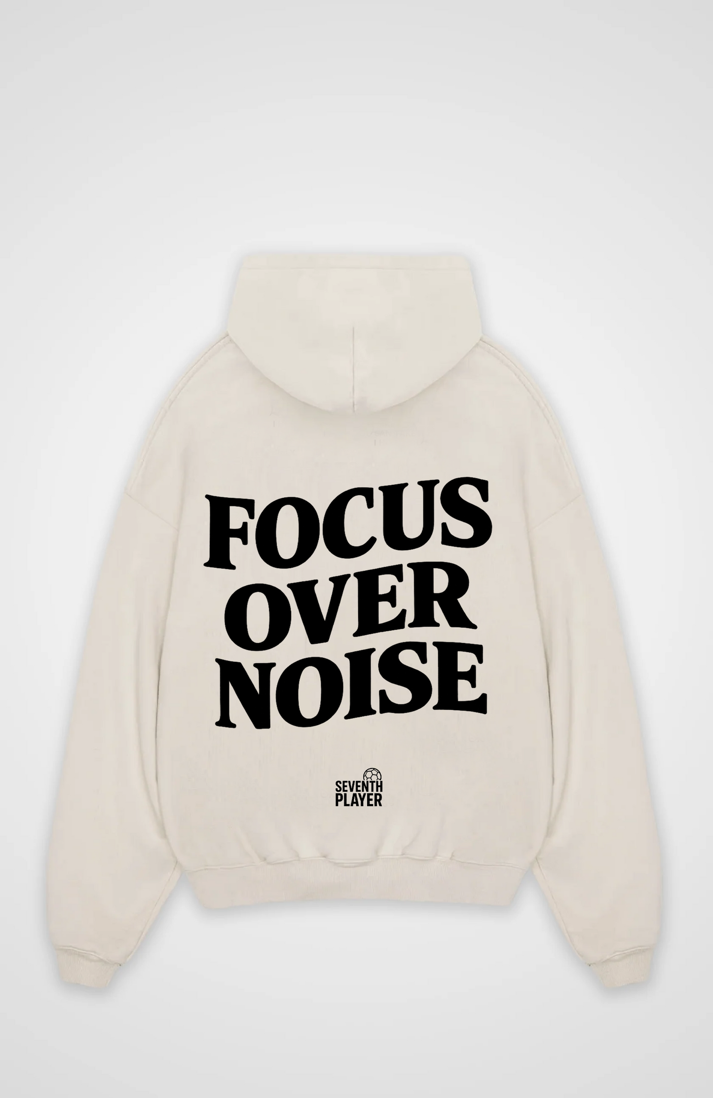 Focus over Noise Oversized Hoodie