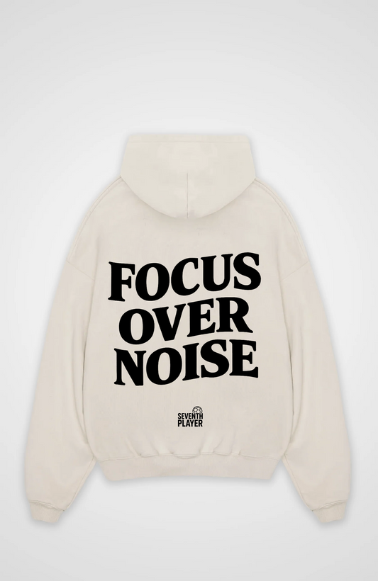Focus over Noise Oversized Hoodie