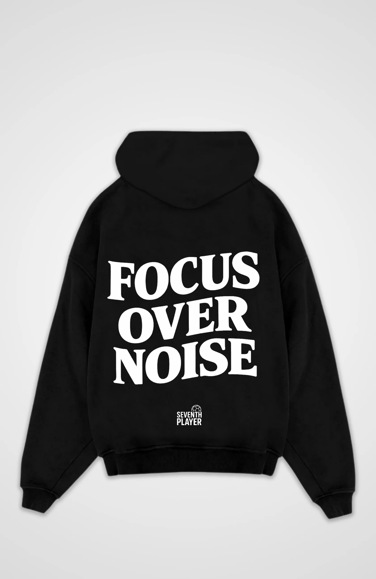 Focus over Noise Oversized Hoodie