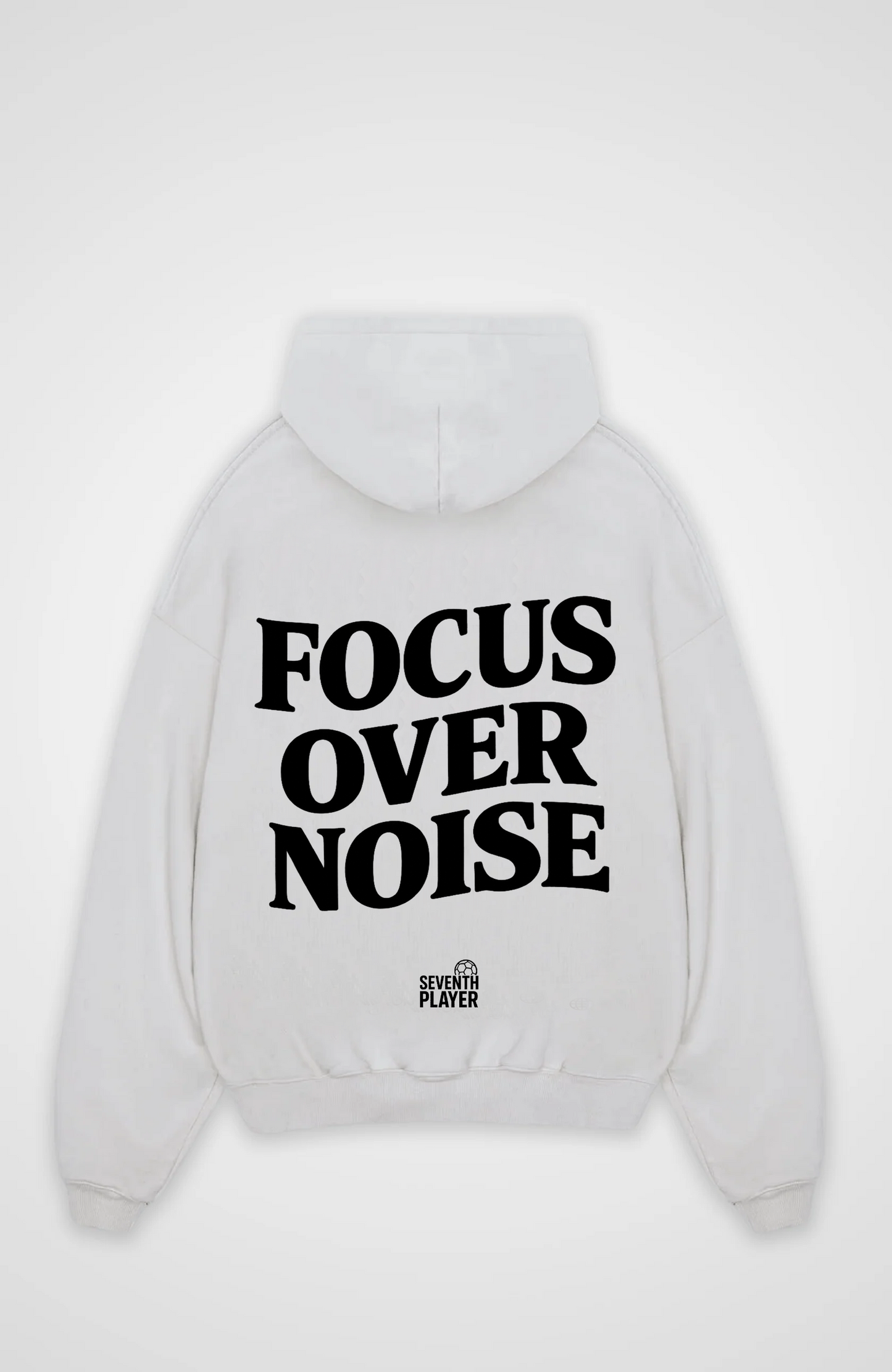 Focus over Noise Oversized Hoodie