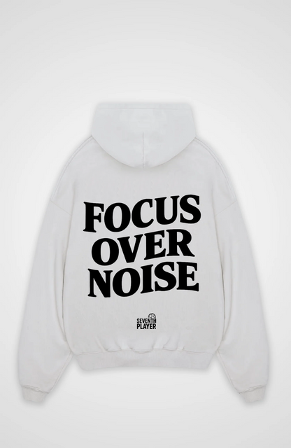 Focus over Noise Oversized Hoodie