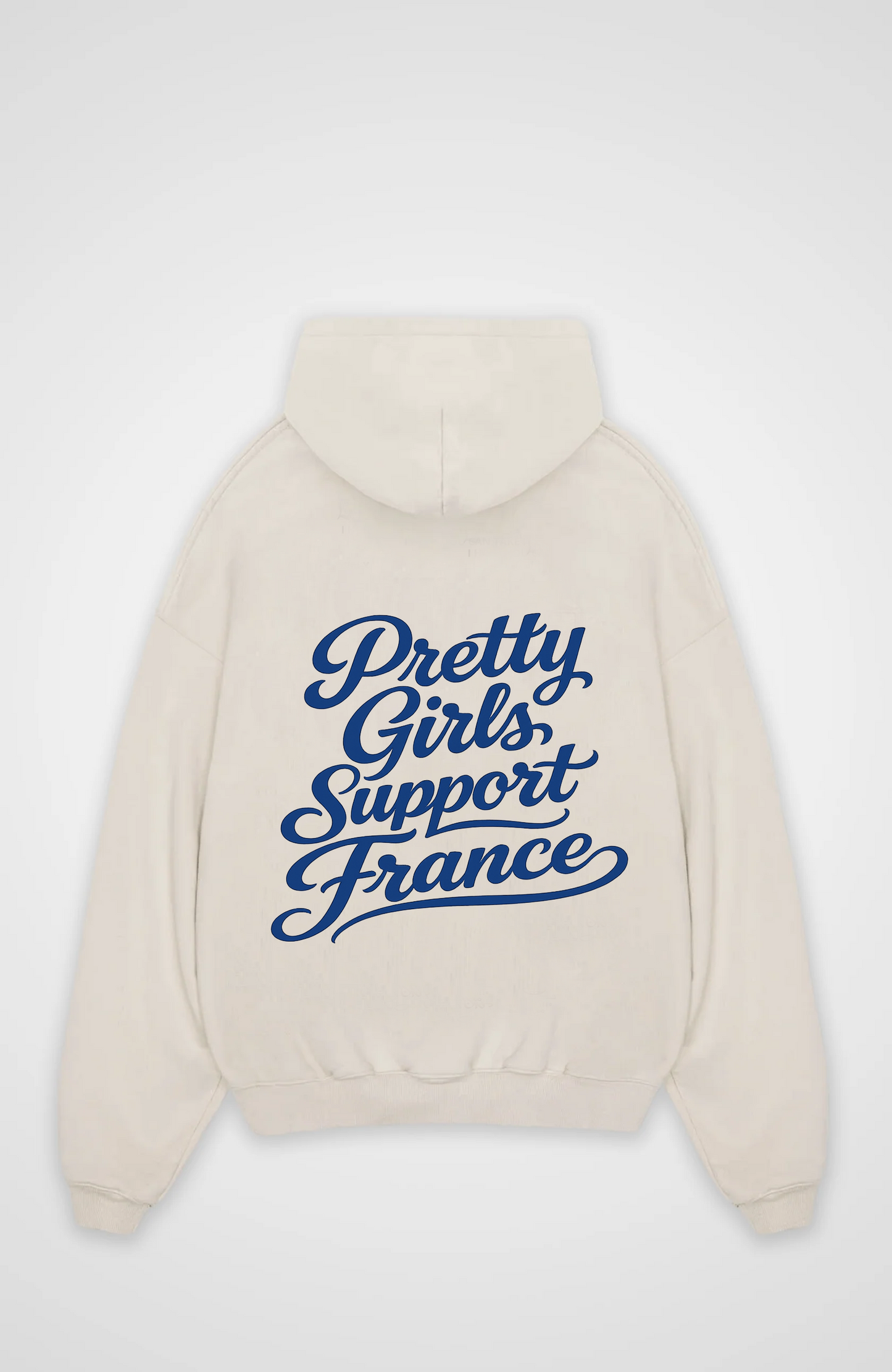 Pretty Girls Support France Oversized Hoodie