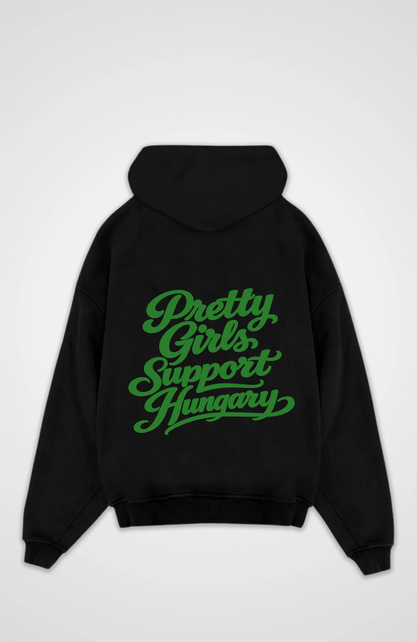 Pretty Girls Support Hungary Oversized Hoodie