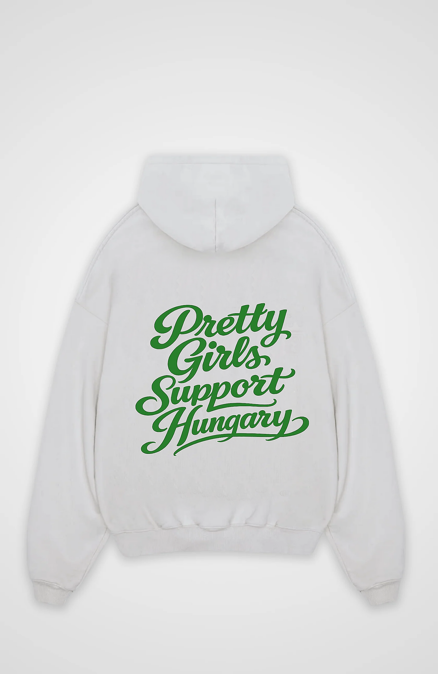 Pretty Girls Support Hungary Oversized Hoodie