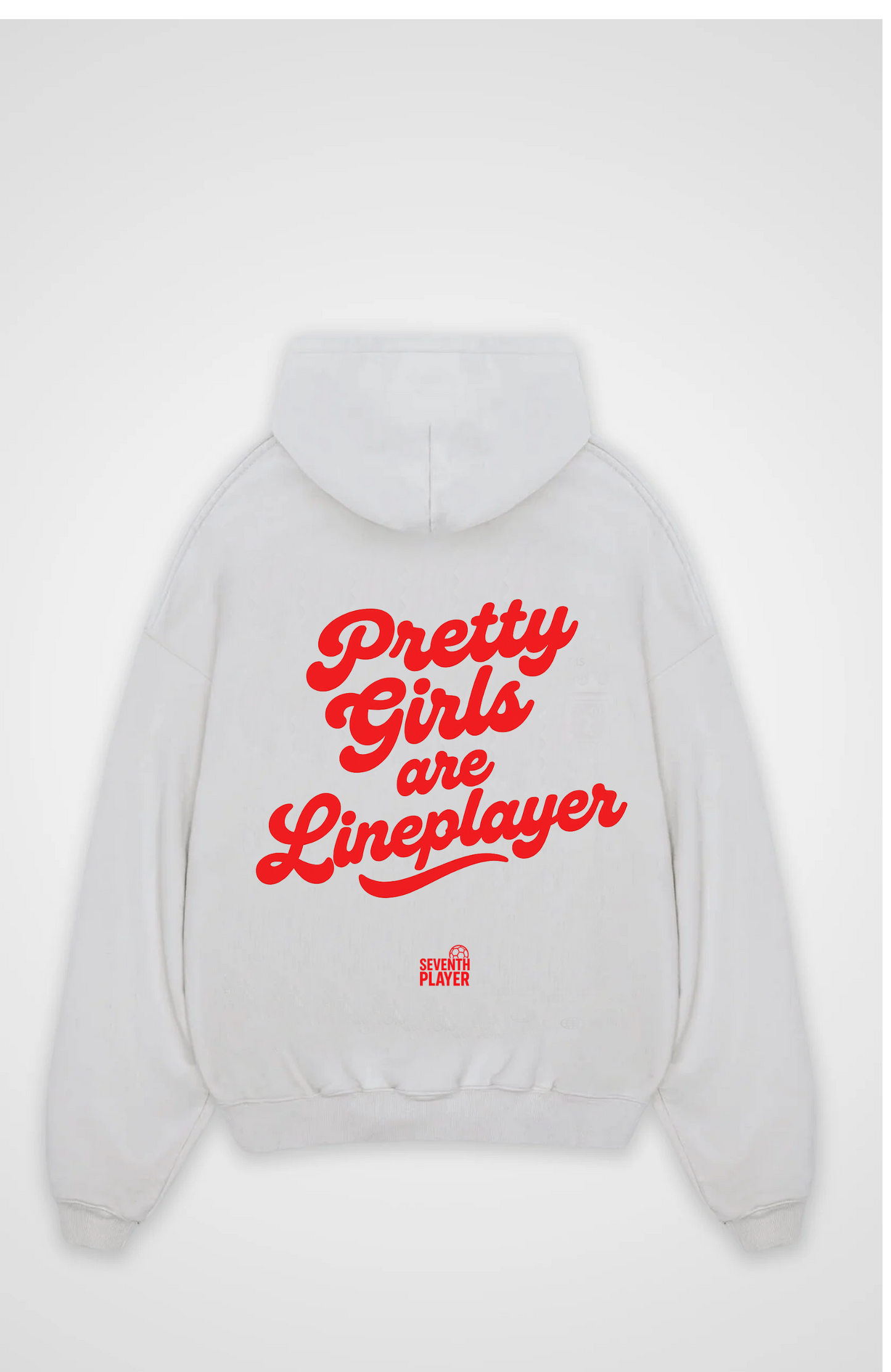 Pretty Girls are Lineplayer  Oversized Hoodie